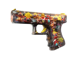 StatTrak™ Glock-18 | Snack Attack (Minimal Wear)