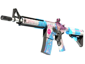 StatTrak™ M4A4 | Temukau (Minimal Wear)