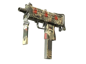 MAC-10 | Monkeyflage (Minimal Wear)