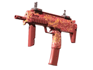 MP7 | Coral Paisley (Minimal Wear)