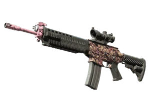 SG 553 | Desert Blossom (Field-Tested)