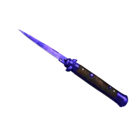 Stiletto Knife | Doppler Sapphire (Factory New)