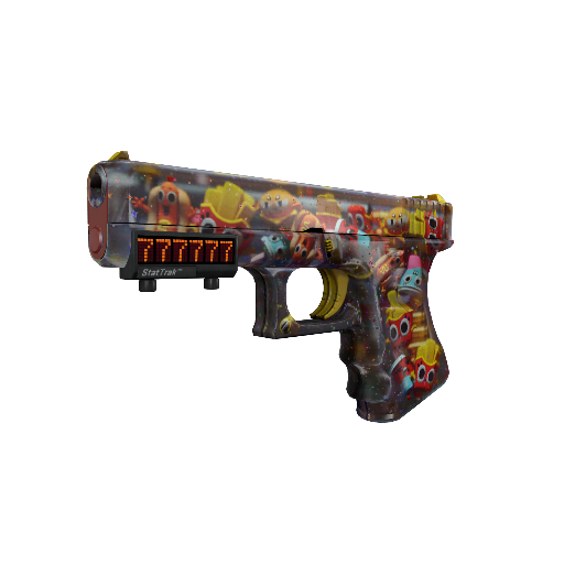 StatTrak™ Glock-18 | Snack Attack (Well-Worn)