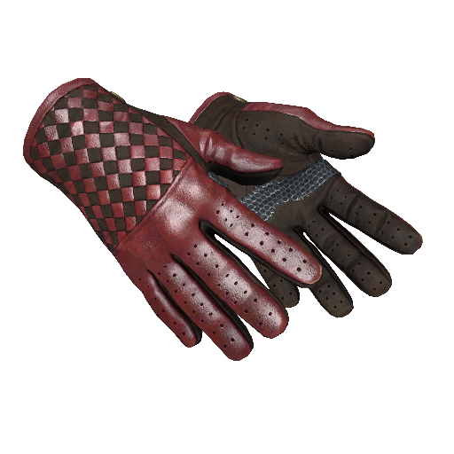 Driver Gloves | Crimson Weave (Minimal Wear)