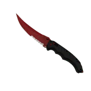 Flip Knife | Crimson Web (Field-Tested)