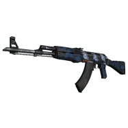 StatTrak™ AK-47 | Blue Laminate (Minimal Wear)