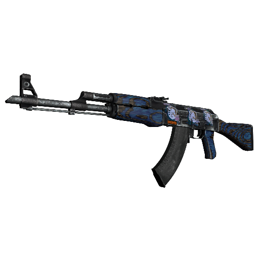 StatTrak™ AK-47 | Blue Laminate (Factory New)