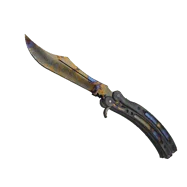 Butterfly Knife | Case Hardened (Minimal Wear)