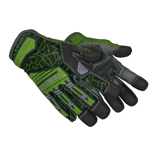 Specialist Gloves | Emerald Web (Field-Tested)