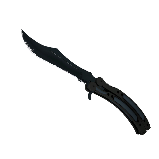 Butterfly Knife | Night (Minimal Wear)
