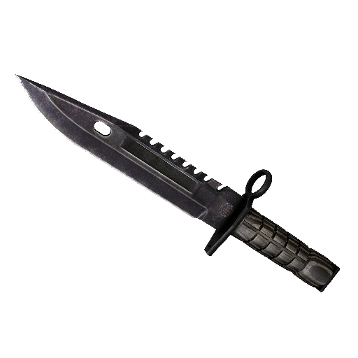 StatTrak™ M9 Bayonet | Black Laminate (Field-Tested)