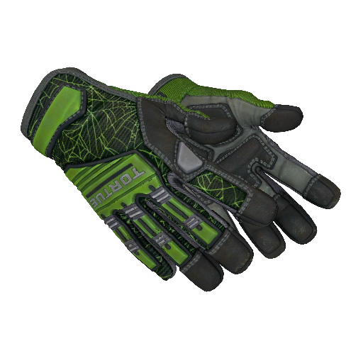 Specialist Gloves | Emerald Web (Minimal Wear)
