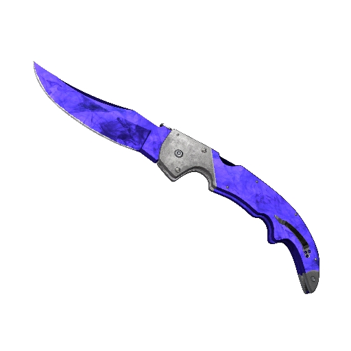 Falchion Knife | Doppler Sapphire (Factory New)