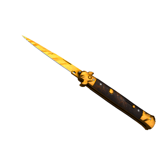Stiletto Knife | Tiger Tooth (Factory New)