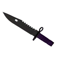 M9 Bayonet | Ultraviolet (Battle-Scarred)