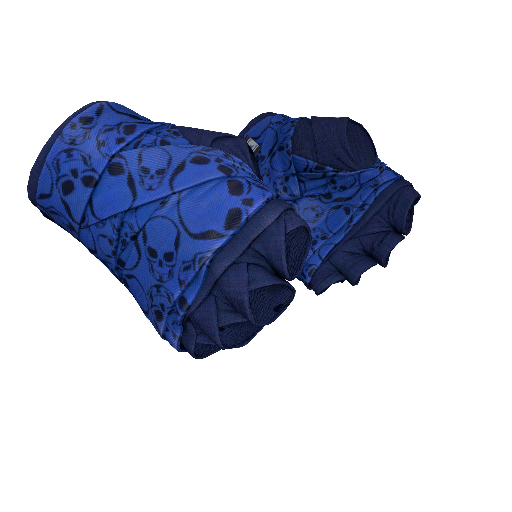 Hand Wraps | Cobalt Skulls (Battle-Scarred)