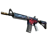 M4A4 | Spider Lily (Well-Worn)
