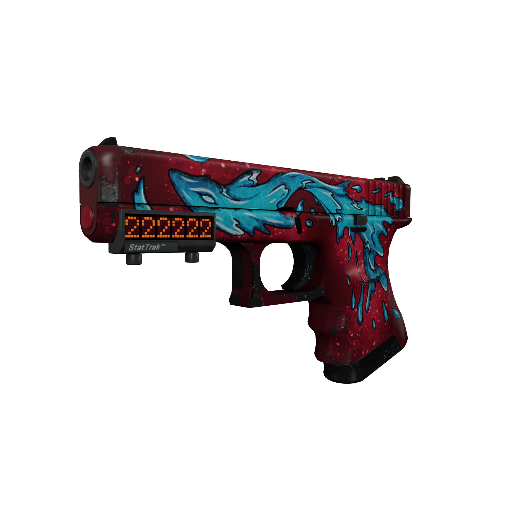 StatTrak™ Glock-18 | Water Elemental (Field-Tested)