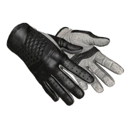 Driver Gloves | Black Tie (Well-Worn)