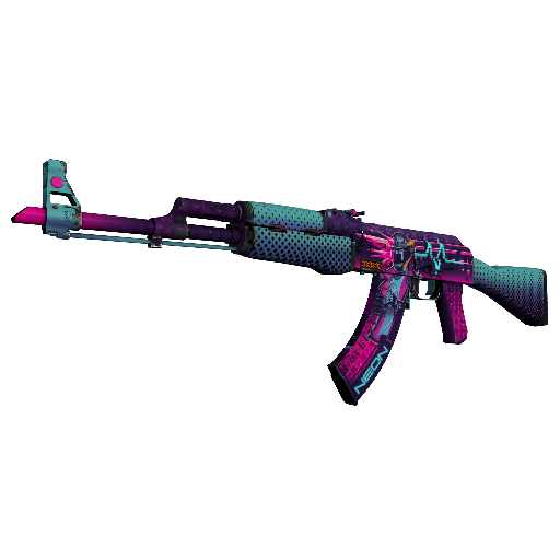 StatTrak™ AK-47 | Neon Rider (Minimal Wear)