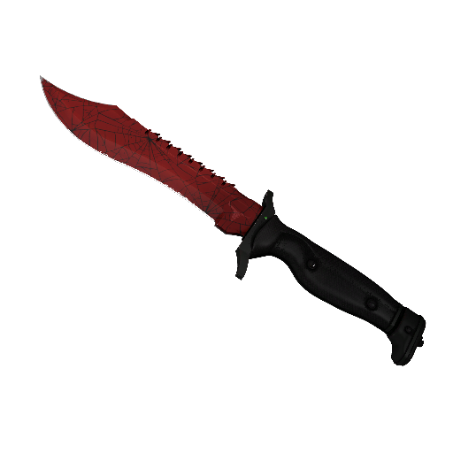 Bowie Knife | Crimson Web (Minimal Wear)
