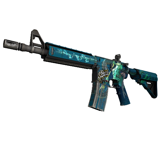 M4A4 | Poseidon (Minimal Wear)