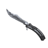 Butterfly Knife | Damascus Steel (Field-Tested)