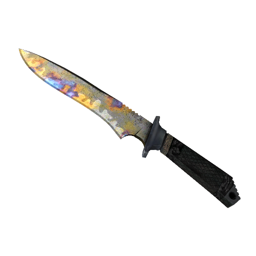 Classic Knife | Case Hardened (Well-Worn)