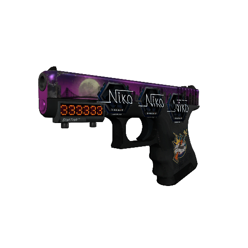 StatTrak™ Glock-18 | Moonrise (Field-Tested)