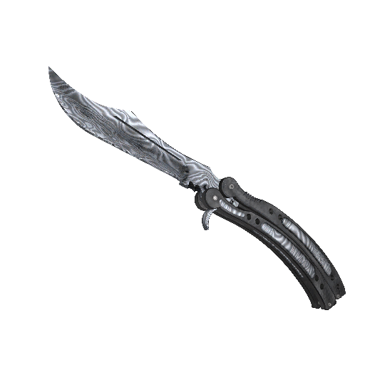 Butterfly Knife | Damascus Steel (Factory New)