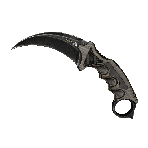 Karambit | Black Laminate (Well-Worn)