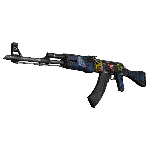 StatTrak™ AK-47 | Blue Laminate (Minimal Wear)
