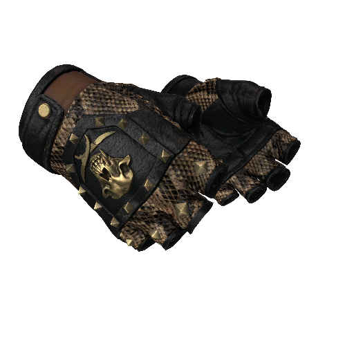 Bloodhound Gloves | Snakebite (Battle-Scarred)