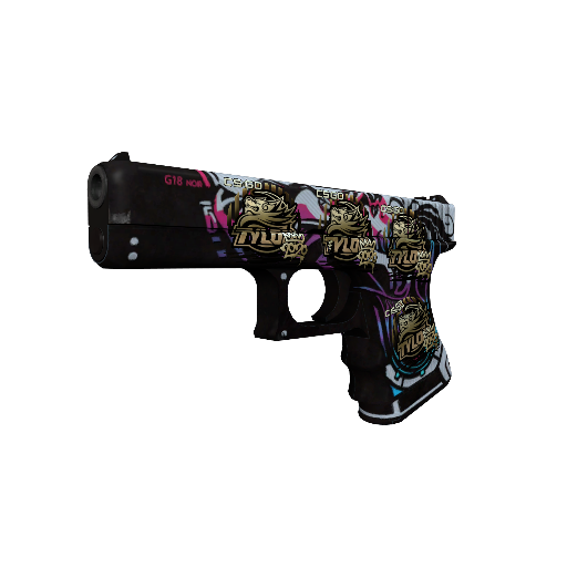 StatTrak™ Glock-18 | Neo-Noir (Well-Worn)