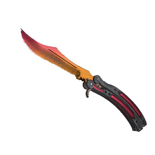 StatTrak™ Butterfly Knife | Fade (Factory New)