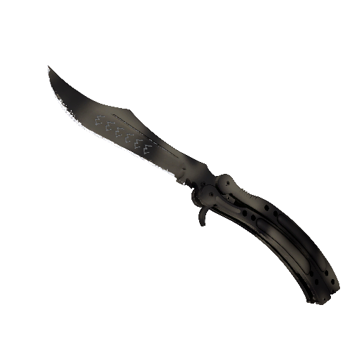 Butterfly Knife | Scorched (Field-Tested)