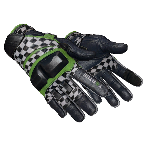 Moto Gloves | Finish Line (Minimal Wear)