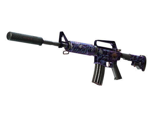 StatTrak™ M4A1-S | Black Lotus (Minimal Wear)