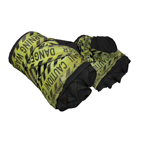 Hand Wraps | CAUTION! (Well-Worn)