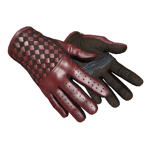 Driver Gloves | Crimson Weave (Minimal Wear)