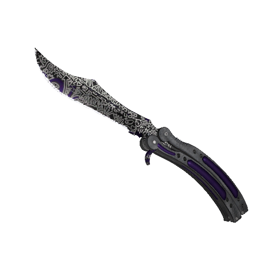StatTrak™ Butterfly Knife | Freehand (Factory New)