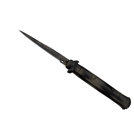 Stiletto Knife | Scorched (Field-Tested)