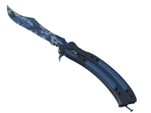 Butterfly Knife | Bright Water (Minimal Wear)