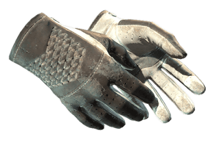 Driver Gloves | Black Tie (Battle-Scarred)